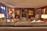 Living Room St. Regis Aspen Residence Club 3 Bedroom Vacation Rental